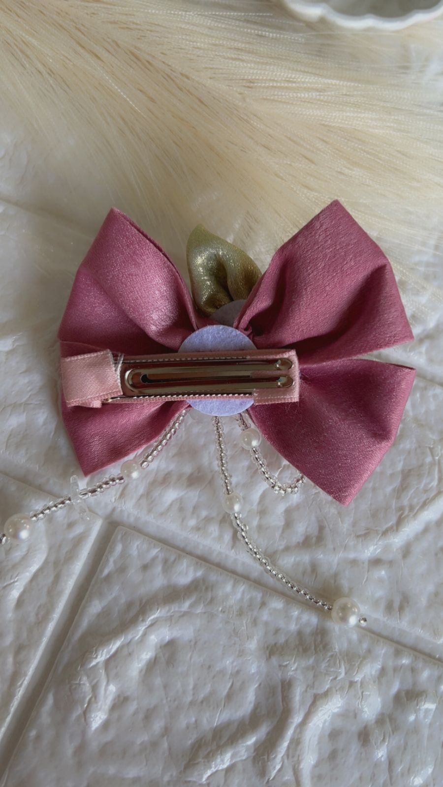 Blossom Bow Brooch - Hair Brooch