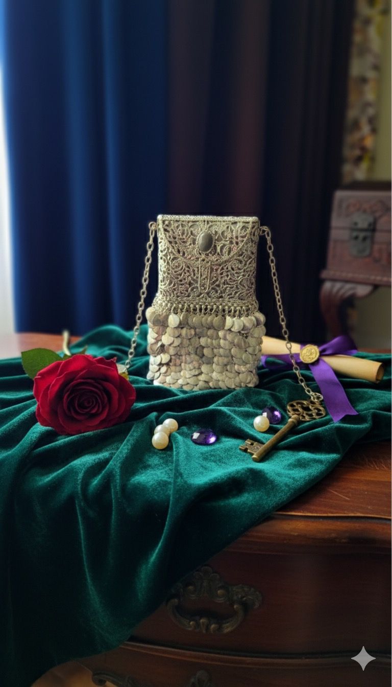 Celeste Metal Mobile Bag