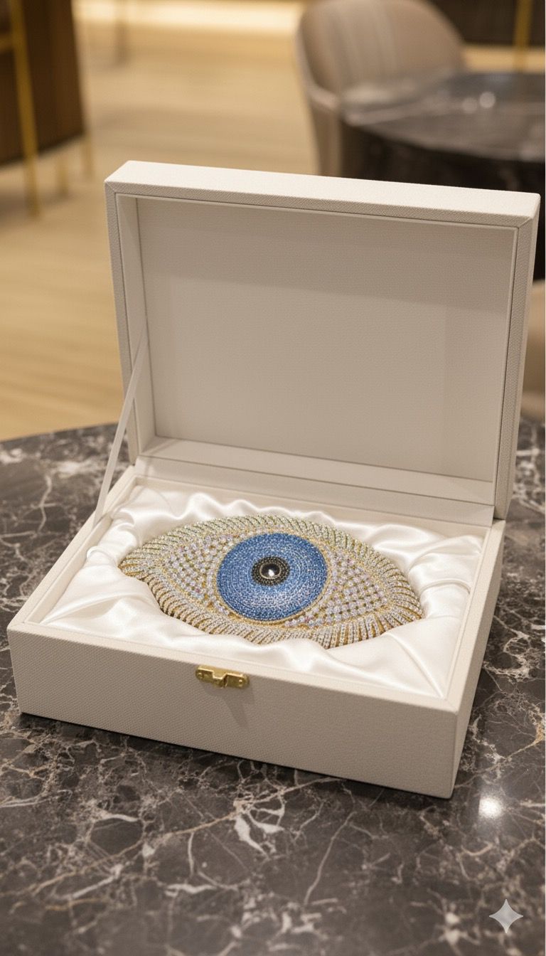 Evil Eye Crystal Bag