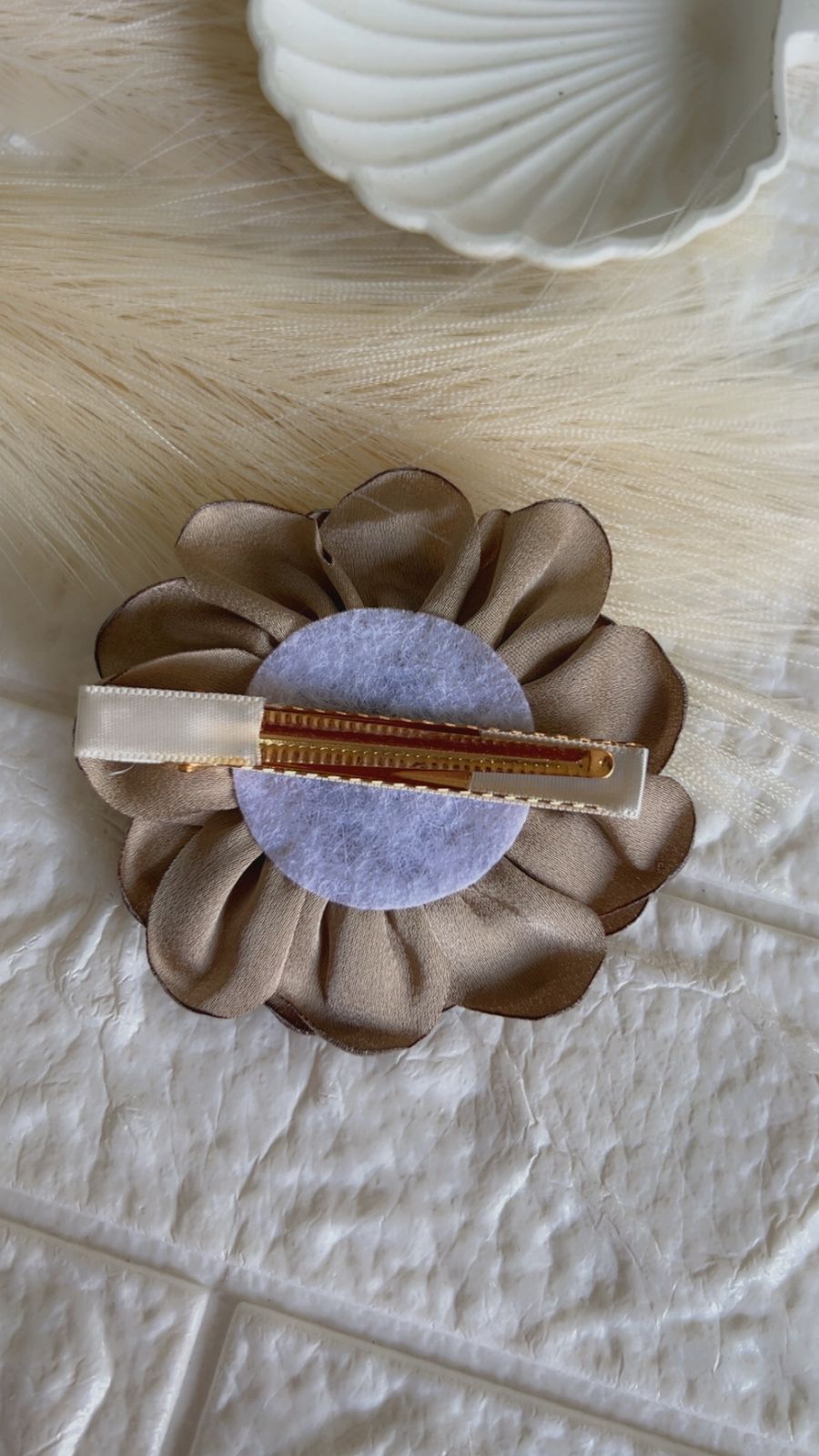 Korean Flower Hair Brooch