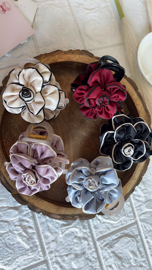 Rose Claw Clip