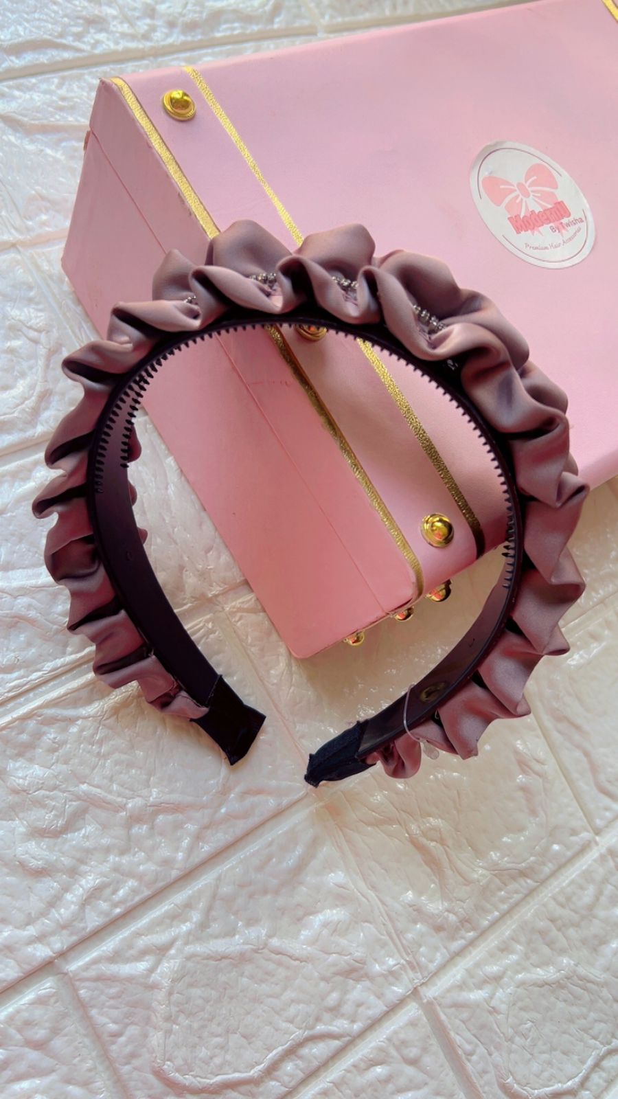 Mocha Elegance - Hair Band