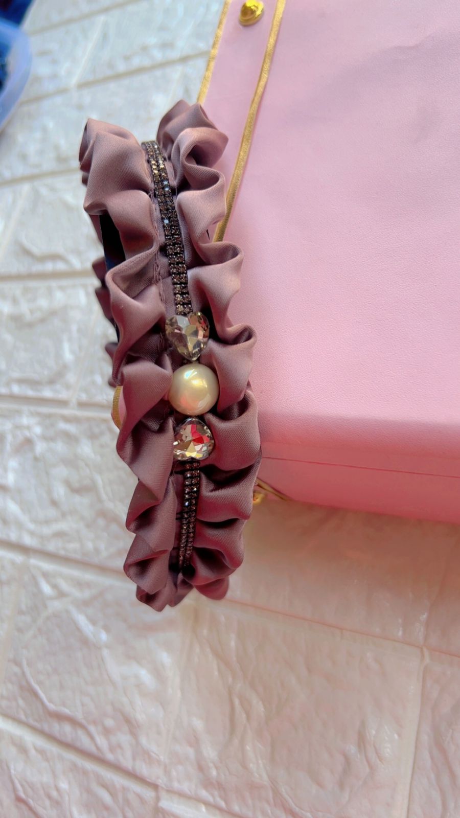 Mocha Elegance - Hair Band