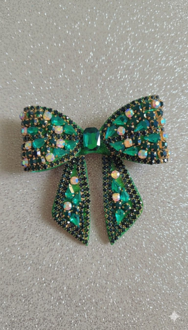 Forest Whisper - Embellished Bow