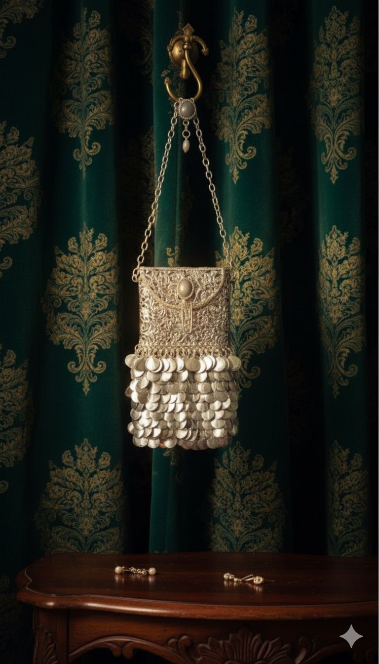 Celeste Metal Mobile Bag