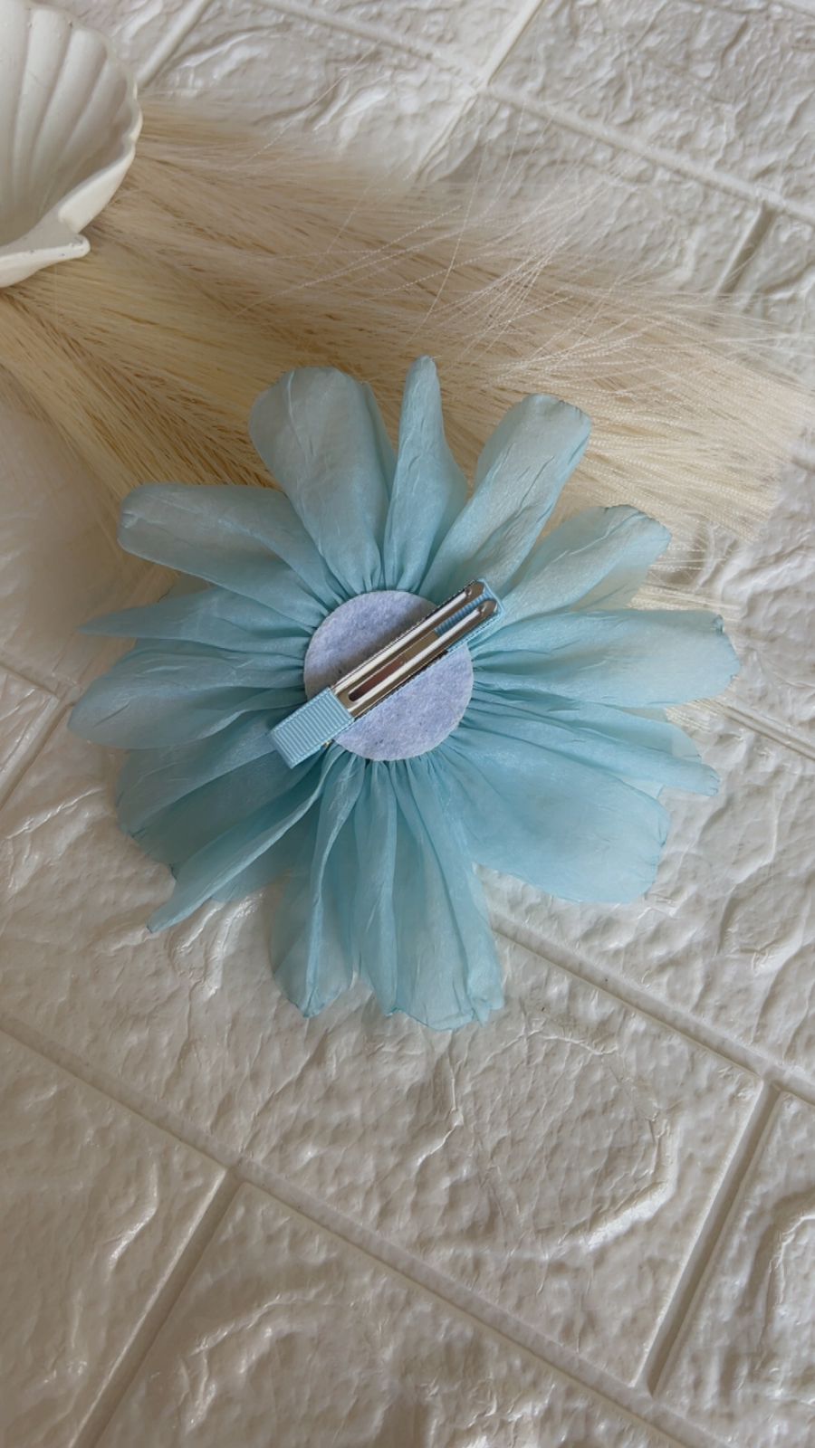 Eterna Flower Clip - Hair Brooch